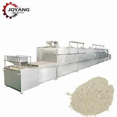 Automatic PLC Garlic Powder Microwave Drying Sterilization Equipment