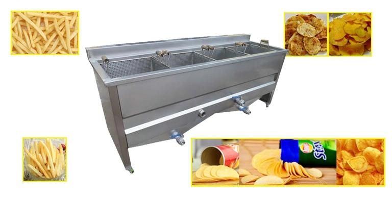 High Effective Semi-Automatic Fresh Potato Chips Extrusion Machinery