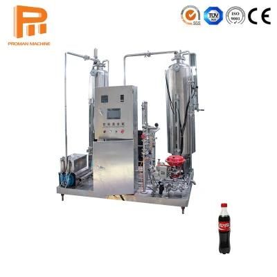 Carbonated Soft Drink Water Syrup Carbon Dioxide Processing Machine Carbonated Beverage ...