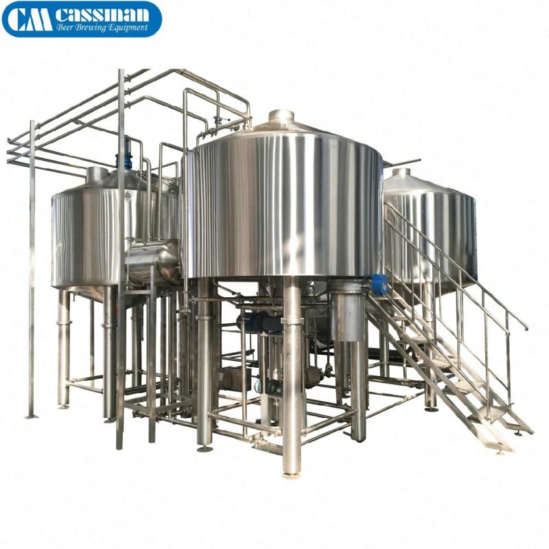 Cassman Turkey Project 2000L Factory Supplied SUS304 Craft Brewery Equipment