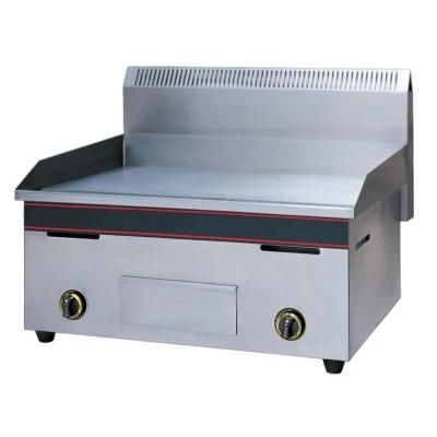 Factory Gas Oven Commercial Kitchen Countertop Flat Plate Gas Griddle