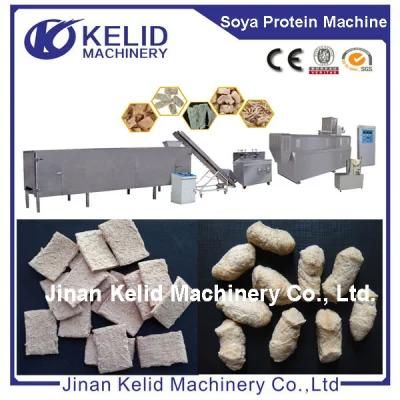 High Quality Automatic Textured Tissue Soya Chunks Making Machine