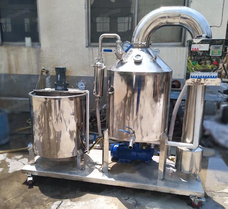 High Efficiency and Purity Stainless Steel Honey Concentration