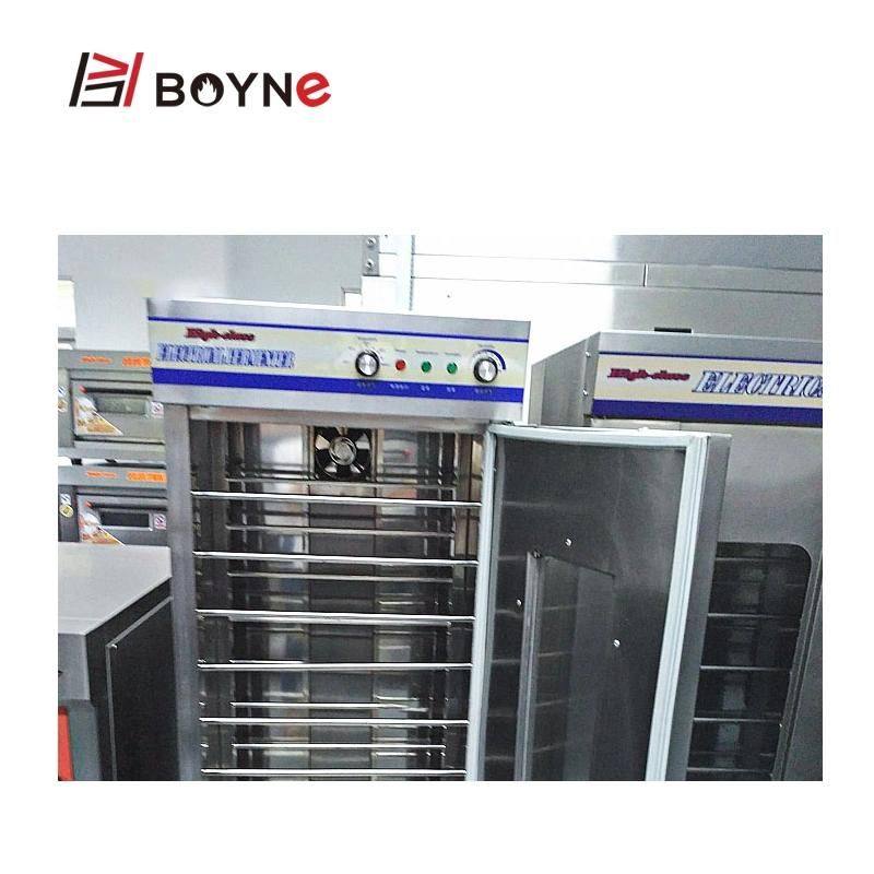 Electric Fermentation Equipment Stainless Steel Fifteen Trays Bakery Proofer