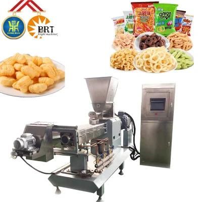 Automatic Puffed Ready-to-Eat Corn Snack Processing Line Equipment Crisp Flavored Toasted ...