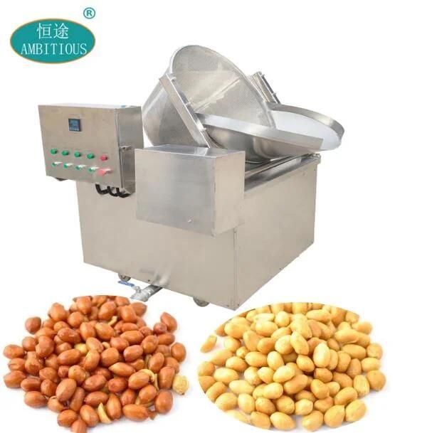Industrial Batch Deep Fryer Frying Machine for Chips Garlic Peanut
