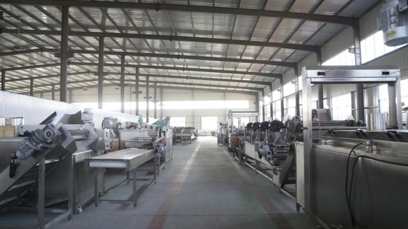 Semi Automatic Raw Potato Chips Blanch Machine/French Fries Production Line