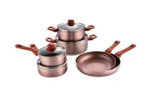 Pressed Aluminium Marble Coating Cookware