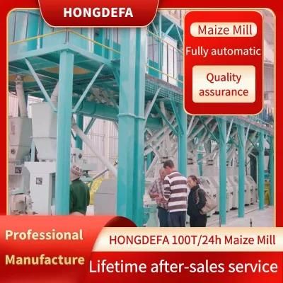Maize Wheat Corn Flour Meal Grits Machine Factory Milling Mill