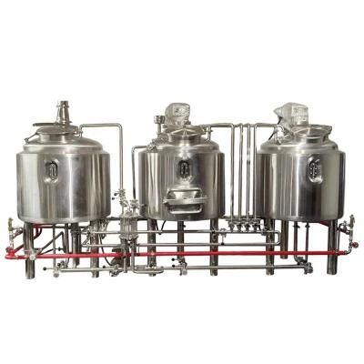 200 Liter Stainless Steel Beer Brewing Equipment Brewery Production Line