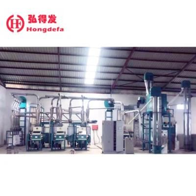 30t/D Maize Flour Mill Machine Maize Grits Machine for Africa