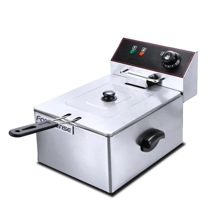 Commercial Donut Industrial Double Deep Auto Life Electric Fryer
