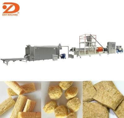 Textured Vegetable Protein Machine, Soya Meat Machines, Full Fat Soy Chunks Extruder