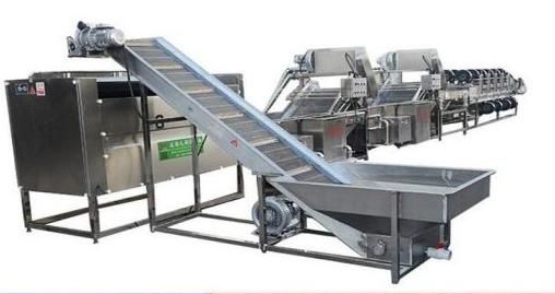 Industrial Fresh Vegetable Fruits Cleaning Drying Processing Machinery Dry Dates Washing Machine for Sale