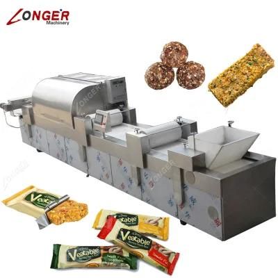 Industrial Automatic Peanut Chikki Candy Maker Cereal Bar Making Machine