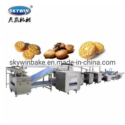 Skywin Hot Sales Hello Panda Cracker Making Machine Bear Biscuit Production Line