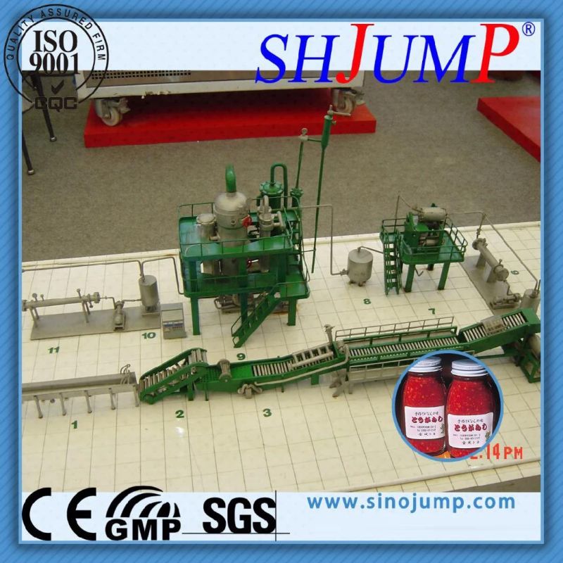 Hot Sale Chili Sauce Processing Line in Bottle