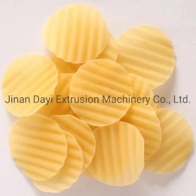 Round Shape Chips Corn Starch 3D/2D Snack Food Extruder Machine