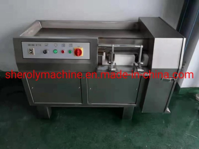 Pork Beef Cube Cutting Frozen Fresh Meat Dicer Machine