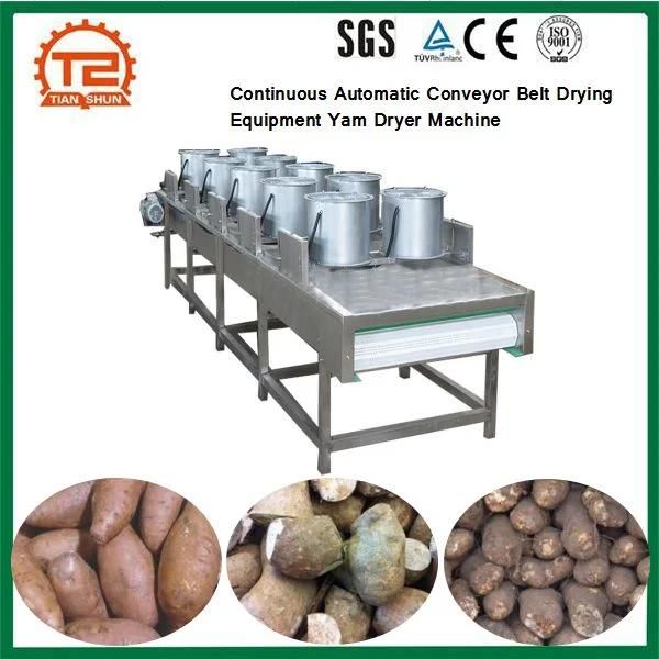 Continuous Automatic Conveyor Belt Drying Equipment Yam Dryer Machine