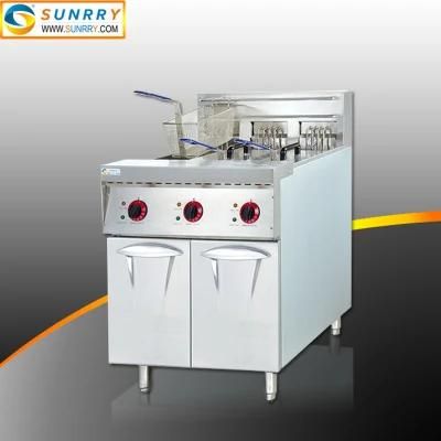 Ce Proved French Deep Fryer with Cabinet