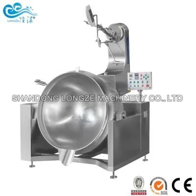 2020 China Factory Industrial Automatic Gas Fired Chili Sauce Processing Machine on Hot ...