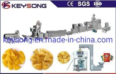 Triangle Corn Chips Doritos Production Line Snacks Food Making Machine