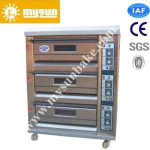 Gas Energy Saving 3 Layers 6 Trays Bread Bakery Oven