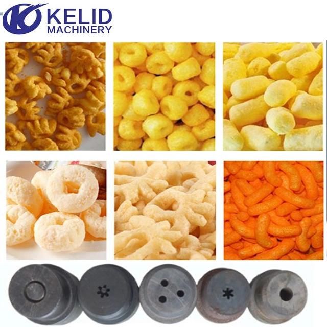 Fruit Rings Crispy Maize Corn Puff Pop Snack Production Machine