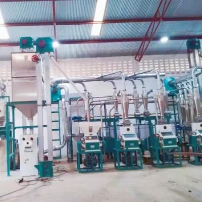 Popular 30t/24h Maize Mill Plant for Nairobi Kenya
