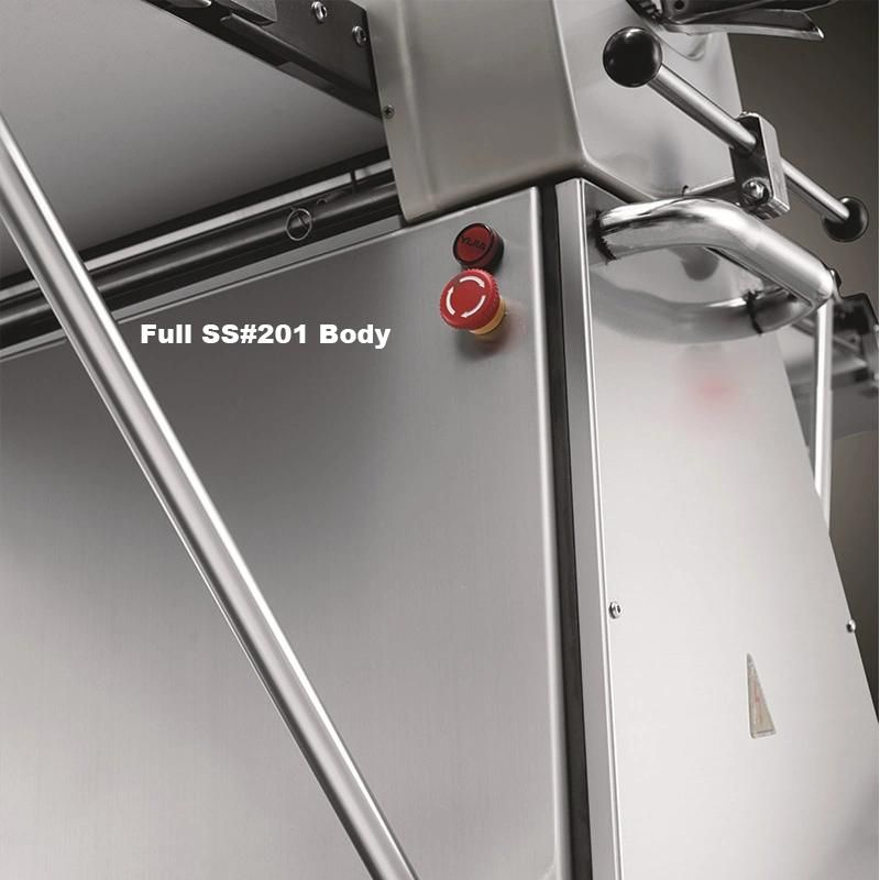 Luxury Bakery Machine 520mm Full Ss Floor Type Roller Sheeter Bread Pizza Croissant Pastry Dough Sheeter