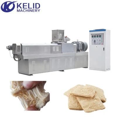 Tvp Vegetable Meat Textured Soya Nugget Chunks Protein Making Machine