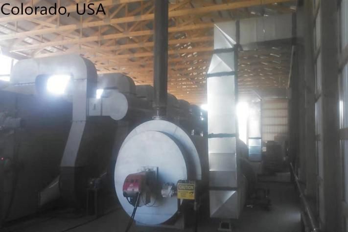 1000/1500/2000/3000/5000lbs Contiunous Industrial Hemp Leaf Flower Biomass Mesh Belt Dryer