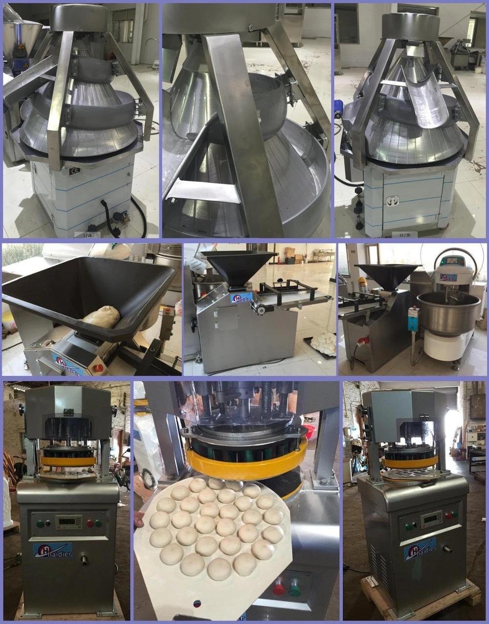 Hdr-30 Bread Moulder Dough Divider/Rounder for Hamburger Making Machine