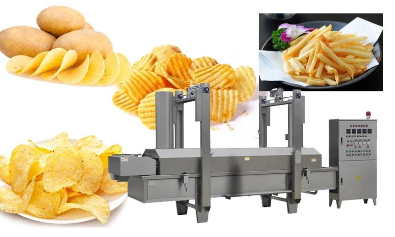 Potato Chips Production Line Making Machine