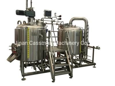 Cassman Mini Pub Brewhouse Brewery 100 200L 300L Beer Brewing Plant