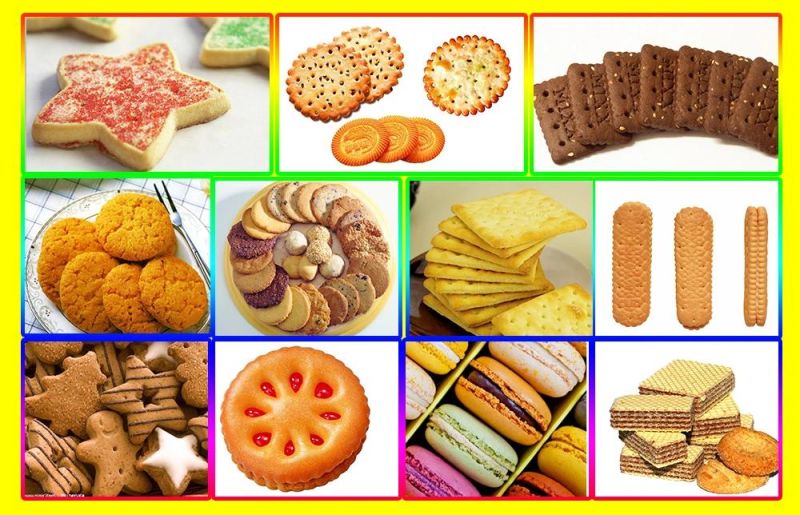 High Capacity Full Automatic Biscuit Making Machine Different Shape Can Be Customized