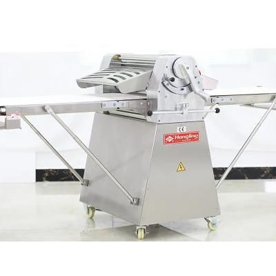 Hongling 630mm Full Ss Type Roller Sheeter Pizza Bread Croissant Pastry Sheeter