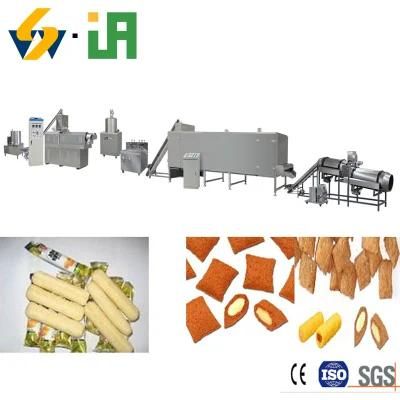 Puff Corn Snack Food Extruder Machine Core Filled Snack Extruder