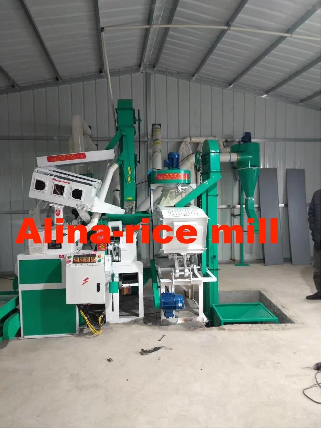 Paddy Rice Mill Machinery Equipment with Destoner Rice Mill Machine
