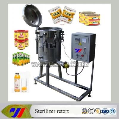 Vertical Type Steam Heating Autoclave Sterilizer Retort