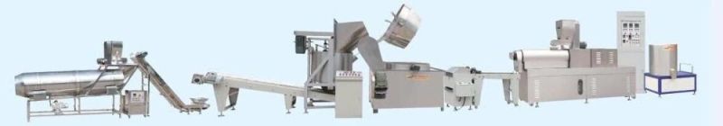 Full Automatic Doritos Corn Chips Making Machine Triangle Chips Processing Line