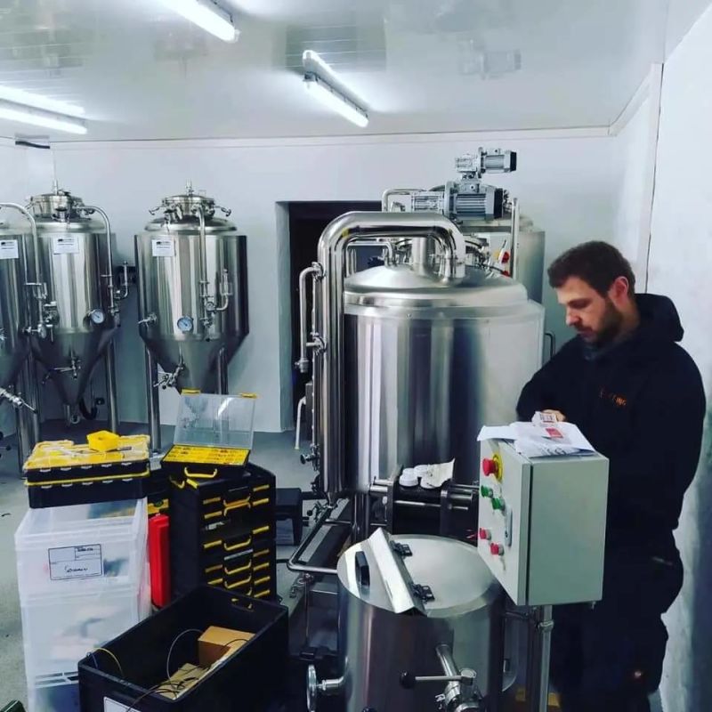 500L Beer Brewhouse Brewery Equipment for Craft Beer Brewing Plant