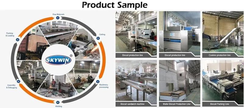 High-Quality Three Servo Motor Sandwich Cream Biscuit Production Line Equipment