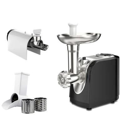 Professional Commercial Electric Meat Grinder with Sausage Kubbe Shredding Slicing and ...