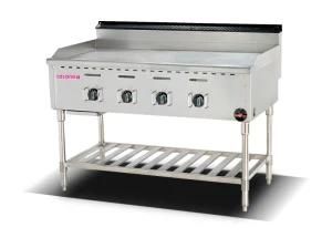 Four Area Control Cast Iron Electric Griddle for Fast Food