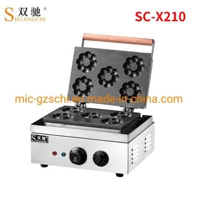 Snack Equipment Biscuit Baker Crispy Machine Flower Lolly Waffle Machine