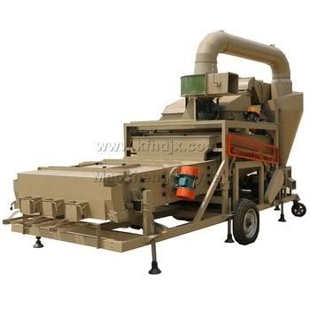 Agricultural Paddy Seed Pre-Cleaning Machine Wheat Sesame Seed Cleaning Machine Moblile ...
