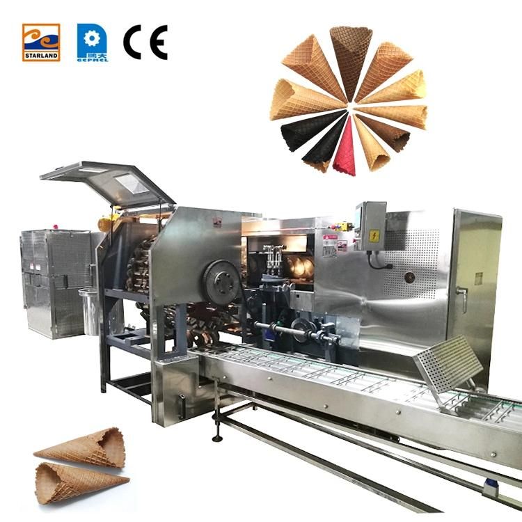 Two-Color Fully Automatic of 35 Baking Plates 5m Long with Installation and Commissioning Sugar Cone Production Machine