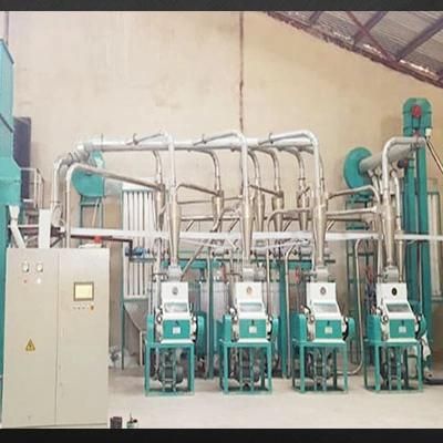 China Hongdefa Corn Flour Milling Machine for South Africa.